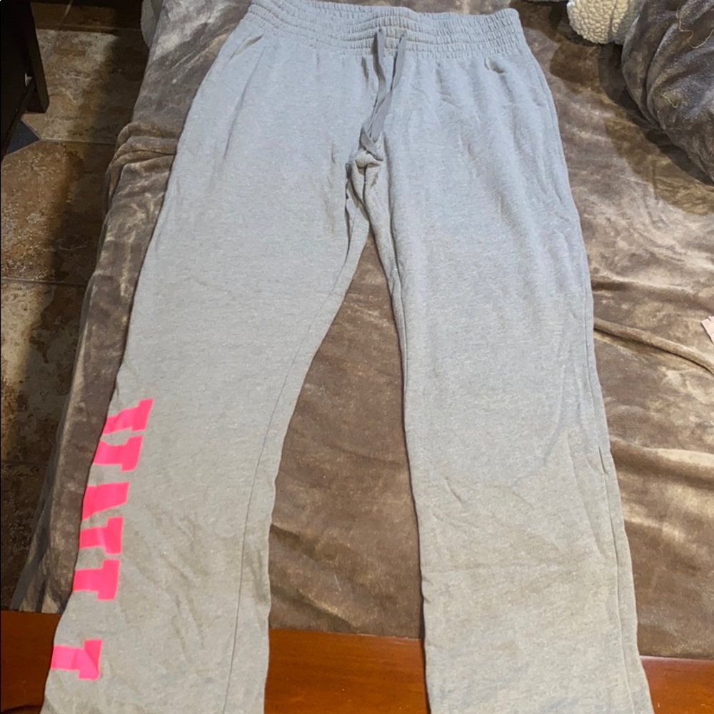 Pink sweatpants